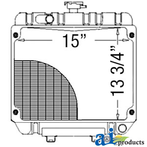 KU20005    Radiator---Replaces 67817-58710